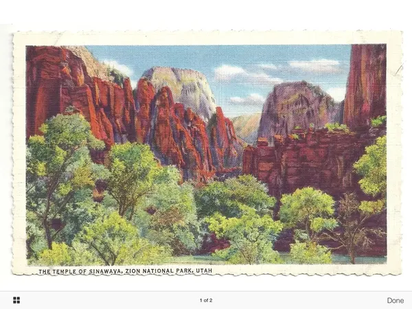 Zion region photography - History