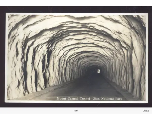 Zion region photography - History